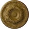 Ekena Millwork Granada Ceiling Medallion (Fits Canopies up to 7 1/8"), Hand-Painted Gold, 19"OD x 1 1/2"P CM19GAGLS - alternate 1